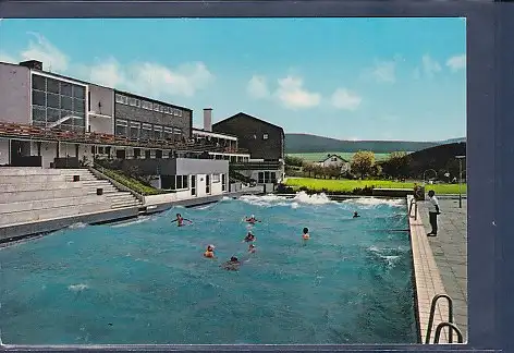 [Ansichtskarte] AK Schmallenberg / Hochsauerland Wellenbad 1970. 