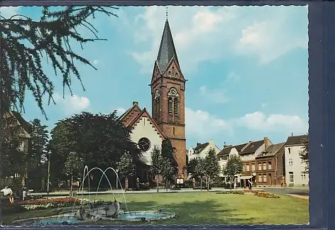 [Ansichtskarte] AK Troisdorf Evangel. Kirche 1970. 