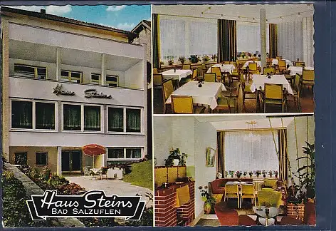 [Ansichtskarte] AK Haus Steins Bad Salzuflen 3.Ansichten Parkstr.7 1966. 