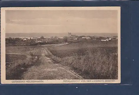 [Ansichtskarte] AK Ostseebad Heiligenhafen Totalansicht von der Landseite gesehen 1925. 