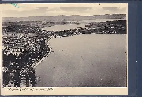 [Ansichtskarte] AK Flugzeugaufnahme von Plön 1953. 