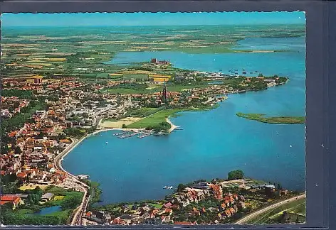 [Ansichtskarte] AK Schleswig an der Schlei Luftaufnahme 1967. 