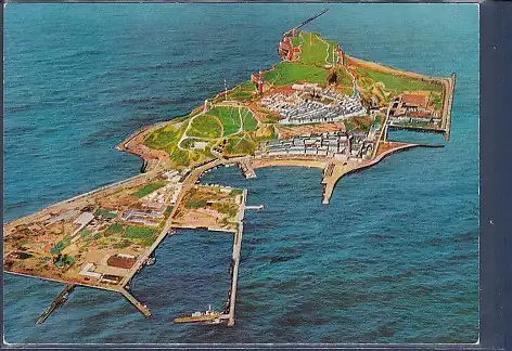 [Ansichtskarte] AK Nordseebad Insel Helgoland Fliegeraufnahme 1970. 