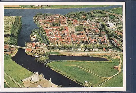 [Ansichtskarte] AK Friedrichstadt Aus dem Luftbildatlas Schleswig Holstein 1970. 