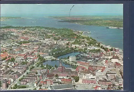 [Ansichtskarte] AK Kiel Blick auf die Stadt und die Förde Luftbild 1971. 