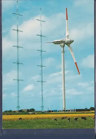 [Ansichtskarte] AK Growian Große Windenergieanlage im Kaiser Wilhelm Koog Kreis Dithmarschen 1985. 