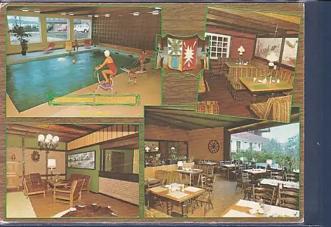 [Ansichtskarte] AK Hotel Restaurant Alte Meierei Pönitz am See 4.Ansichten 1970. 