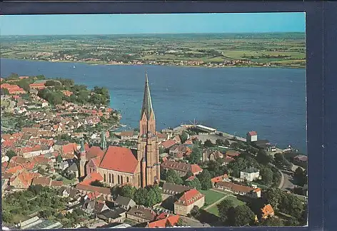 [Ansichtskarte] AK St. Petri Dom Schleswig Luftbild 1960. 