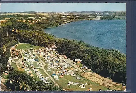 [Ansichtskarte] AK Campingplatz und Strandhalle Ascheberg am Gr. Plöner See 1967. 