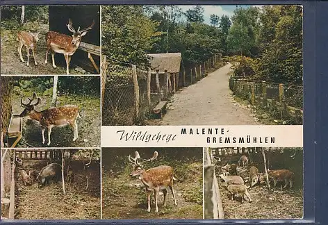 [Ansichtskarte] AK Malente Gremsmühlen Wildgehege 6.Ansichten 1970. 