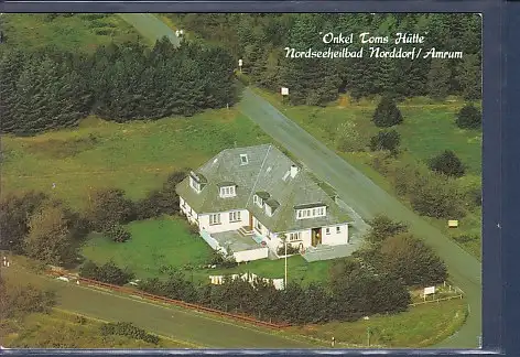 [Ansichtskarte] AK Onkel Toms Hütte Nordseeheilbad Norddorf / Amrum Luftbild 1970. 