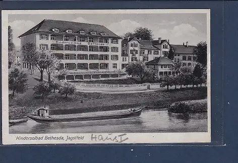 [Ansichtskarte] AK Kindersolbad Bethesda Jagstfeld 1935. 
