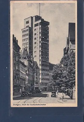 [Ansichtskarte] AK Stuttgart Stadt der Auslandsdeutschen 1940. 