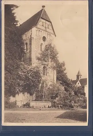 [Ansichtskarte] AK Volkshochschulheim Denkendorf Ostgiebel der Klosterkirche 1932. 