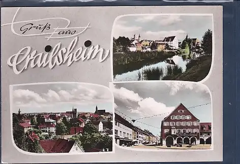 [Ansichtskarte] AK Gruß aus Crailsheim 3.Ansichten 1970. 