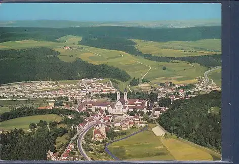 [Ansichtskarte] AK Gruß aus Zwiefalten / Württ. Luftbild 1970. 