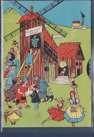 [Ansichtskarte] AK Drehbar Gruß aus Bönnigheim Altweibermühle Tripsdrill  1960. 