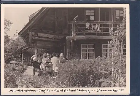 [Ansichtskarte] AK Haus Hirtenbrunnen i. Hof ü. Schönau i. Schwarzw. - Gütermann Foto 310 1964. 