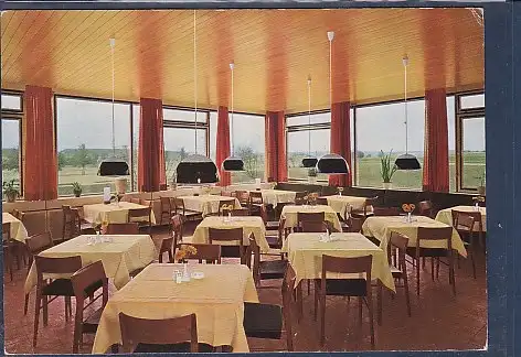 [Ansichtskarte] AK Autobahnraststätte Denkendorf Kreis Eßlingen an der Strecke München - Stuttgart - Frankfurt 1965. 