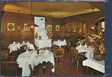 [Ansichtskarte] AK Freiburg Hotel und Weinstube zum Falken 1970. 