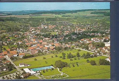 [Ansichtskarte] AK Klettgau Erzingen Luftaufnahme 1983. 