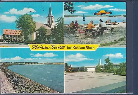[Ansichtskarte] AK Rheinau Freistett bei Kehl am Rhein 4.Ansichten 1979. 