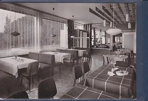 [Ansichtskarte] AK Gaststätte der Stadthalle Marbach a.N.  1959. 