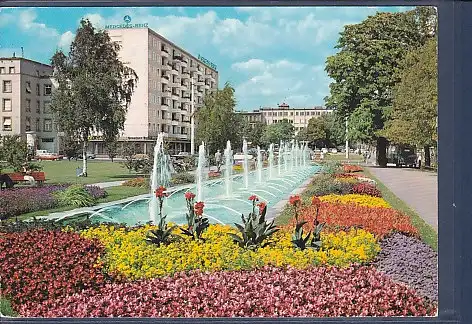 [Ansichtskarte] AK Bundesgartenschau Karlsruhe 1957 Karlsruhe Wasserspiele 1967. 
