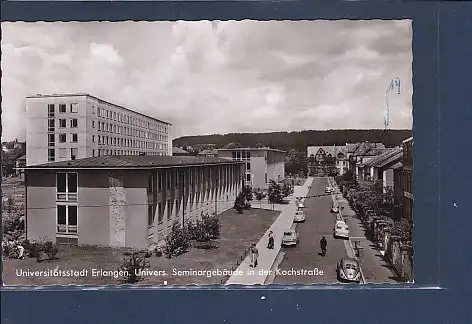 [Ansichtskarte] AK Universitätsstadt Erlangen Univers. Seminargebäude in der Kochstraße 1975. 