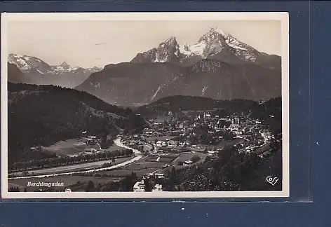 [Ansichtskarte] AK Berchtesgaden mit Watzmann u. Schönfeldspitze 1932. 