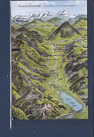 [Ansichtskarte] AK Thalkirchdorf Konstanzertal ( Bayr. Allgäu) 1920. 