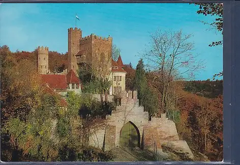 [Ansichtskarte] AK Jugendherberge Burg Schwaneck in Pullach bei München 1970. 