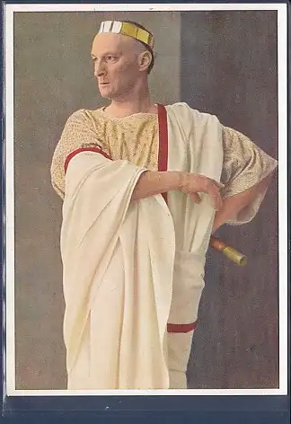 [Ansichtskarte] AK Passionsspiele 1950 Oberammergau Pilatus Darsteller Breitsamter Melchior. 