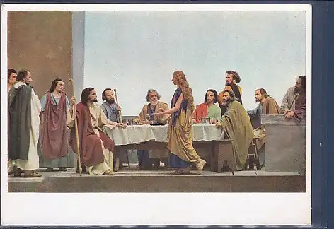 [Ansichtskarte] AK Passionsspiele 1950 Oberammergau Bethanien. 