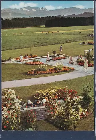 [Ansichtskarte] AK Bad Wörishofen Wassertretplatz an der Hartenthaler Straße 1964. 
