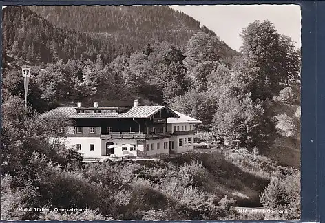 [Ansichtskarte] AK Hotel Türken auf dem Obersalzberg Eingang zu den Bunkeranlagen d. Obersalzberg 1960. 