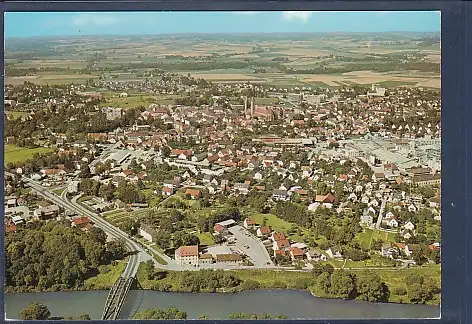 [Ansichtskarte] AK Moosburg a. d. Isar Luftbild 1970. 