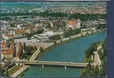 [Ansichtskarte] AK Ingolstadt Luftaufnahme 1968. 