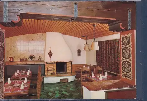 [Ansichtskarte] AK Wallbergbahn Rottach Egern Cafe Restaurant Alpenwildpark an der Talstation 1970. 