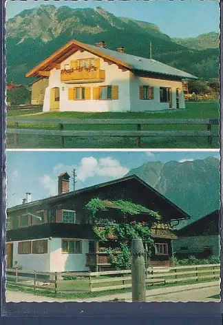 [Ansichtskarte] AK Franzl Witsch Oberstdorf Küfer- Finkenstraße 2.Ansichten 1966. 