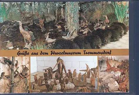 [Ansichtskarte] AK Grüße aus dem Wurzelmuseum Tremmersdorf 4.Ansichten 1980. 