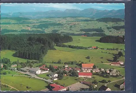 [Ansichtskarte] AK Feriendorf Nadenberg bei Lindenberg / Allgäu mit Rindalphorn und Hochgrat 1972. 