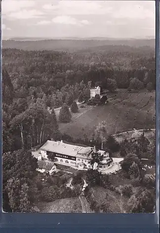 [Ansichtskarte] AK DRK Erholungsheim Hohenfried Post Feldkirchen bei Westerham Luftbild 1959. 