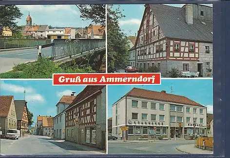 [Ansichtskarte] AK Gruß aus Ammerndorf 4.Ansichten 1970. 