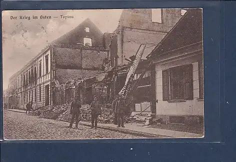 [Ansichtskarte] AK Der Krieg im Osten - Tapiau 1916. 
