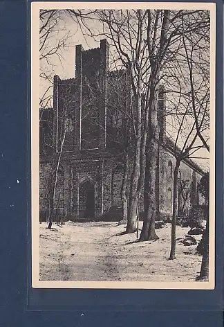 [Ansichtskarte] AK Aus Aschenputtel Ostpreußen Balga am Frischen Haff Kirche aus der Zeit des Deutschen Ritterordens 1930. 