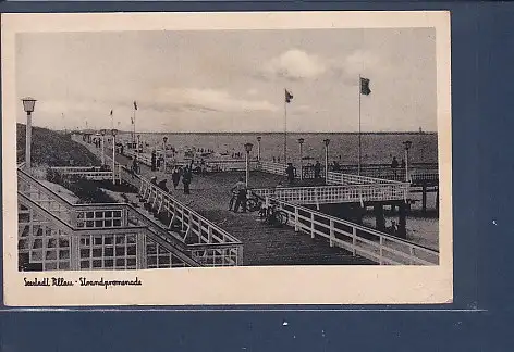 [Ansichtskarte] AK Seestadt Pillau - Strandpromenade 1944. 