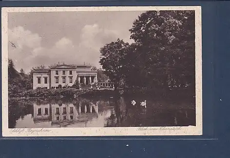 [Ansichtskarte] AK Schloß Beynuhnen Blick vom Dianateich 1929. 