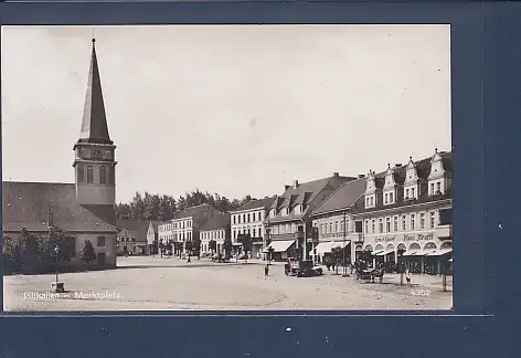[Ansichtskarte] AK Pillkallen - Marktplatz 1931. 