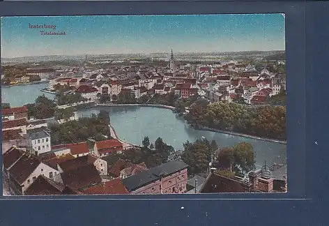 [Ansichtskarte] AK Insterburg Totalansicht 1920. 